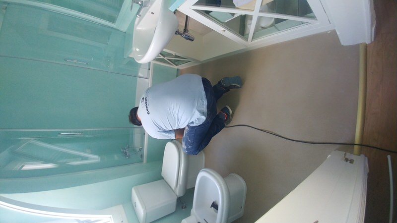 Cocina en microcemento de CementDecor